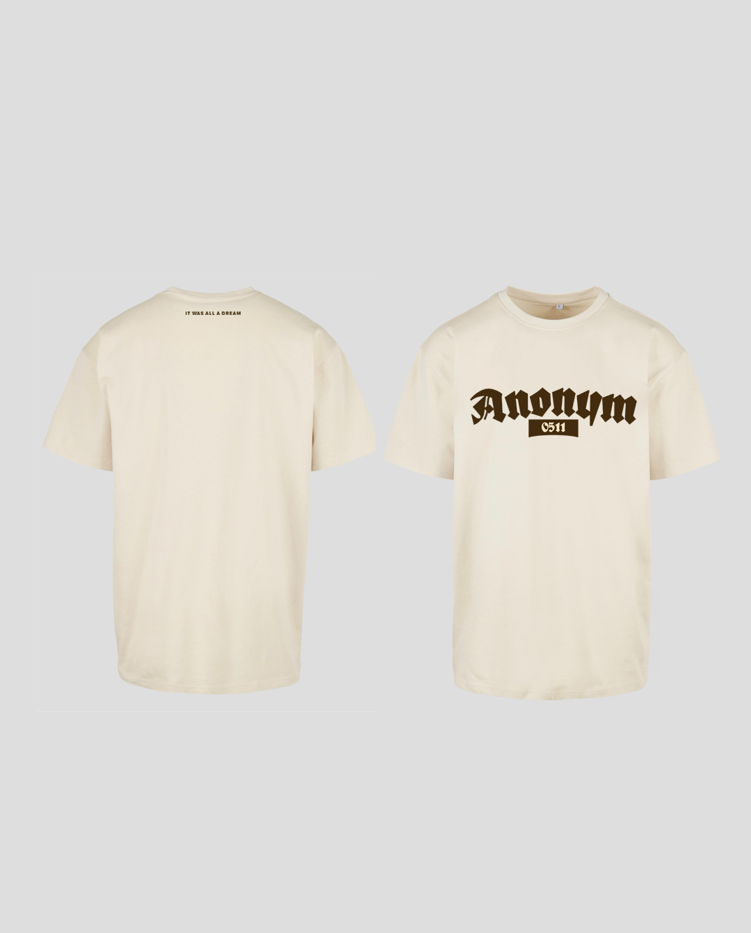 Anonym Heavy Basic Sand T-Shirt