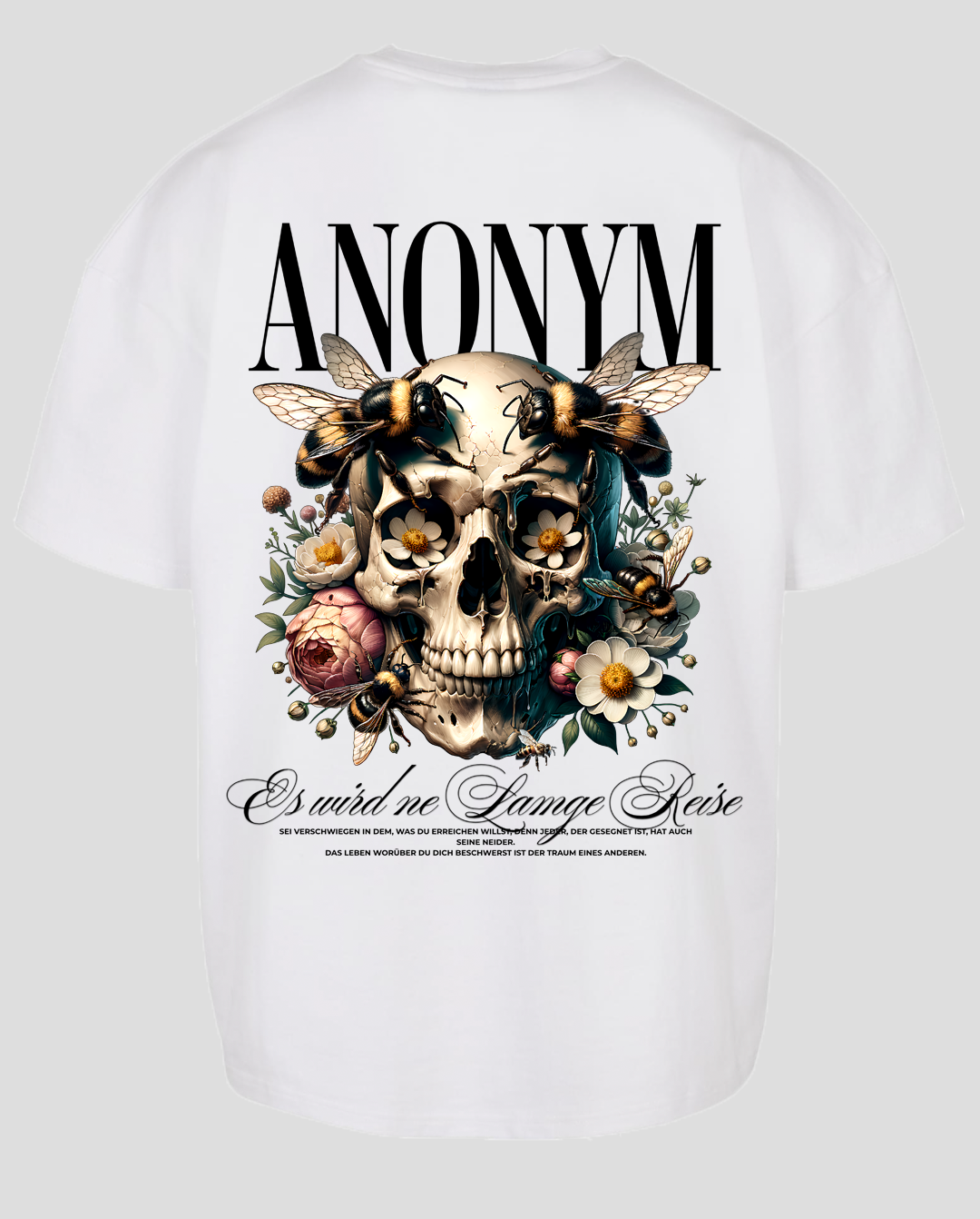 Anonym Heavy Skull White T-Shirt