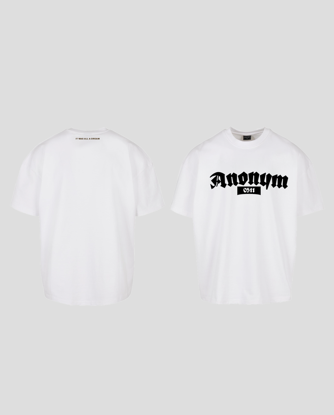 Anonym Heavy Basic White T-Shirt